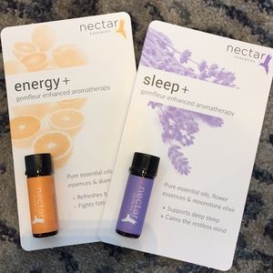 2 Bottles of Essential Oils, Gemstone Elixirs